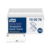 Tork-handdoek (V-vouw) extra zacht Karton 15 x 200 stuks (Essity)