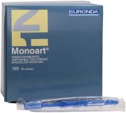 Monoart-wegwerptandenborstels blauw (Euronda)