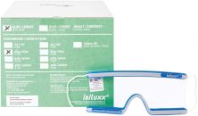 isiluxx® Patientenschutzbrille blau klar (Hentschel-Dental)