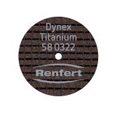 Dynex Titanium Ø 22mm - dikte 0,3mm (Renfert)