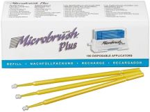 Microbrush Plus-applicatoren 100s fijn geel (Microbrush International)