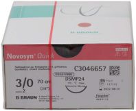 Novosyn® QUICK 2/0 DS19 - 0,70m (B. Braun)