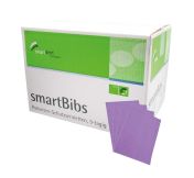 smartBibs Patientenservietten lila (Smartdent)