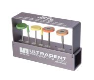 Jiffy™ Universal Finishing Kit Extraoral Aluminiumblock (Ultradent Products Inc.)