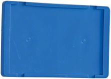 Deksel van de laboratoriumcontainer, maat 3 blau (Speiko)