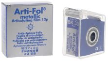 Arti-Fol® metallic 12µ 1-zijdig, 20 m dispenser - 22 mm breed - blauw (Bausch)