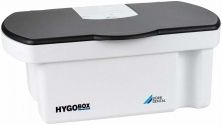 Hygobox compleet Deksel antraciet - zeefinzet geel (Dürr Dental)