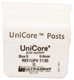 UniCore® stiften Maat 0 wit (Ultradent Products Inc.)