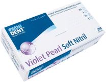 Violet Pearl Soft Nitril Gr. L (Omnident)