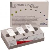IPS e.max® ZirCAD voor inLab B40L MO 0 , 3maal (Ivoclar Vivadent)