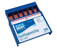 Guttapercha tips color Gr. 025 rot (Omnident)