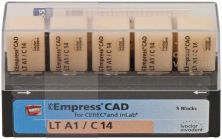 IPS Empress CAD LT C14 A1 (Ivoclar Vivadent GmbH)