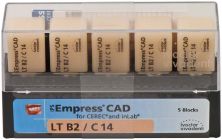 IPS Empress CAD LT C14 B2 (Ivoclar Vivadent)
