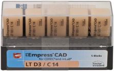 IPS Empress CAD LT C14 D3 (Ivoclar Vivadent GmbH)