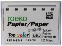 ROEKO-papiertips Top color Normalpackung Gr. 045 weiß (Coltene Whaledent)
