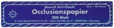 Arti-Check® occlusiepapier 40µ Boekjesverpakking - blauw (Bausch)