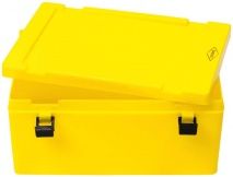 Labor-Container gelb  (Speiko)