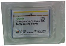 ROEKO Guttapercha tips color Gr. 020 gelb (Coltene Whaledent)