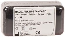 Radix-Anker® Standard Tray voor de armatuurmaten 1, 2, 3 (Dentsply Sirona)