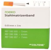 ROEKO stalen matrixband regulier 0,03mm 5mm 3m (Coltene Whaledent)