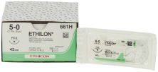 ETHILON® Nylon Suture 45cm 5-0 schwarz 1x18 FS-2 (Johnson & Johnson)