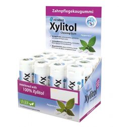 Xylitol Chewing Gum Display Pfefferminz (Hager&Werken)