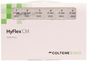 HyFlex™ CM NiTi-Feilen Sequenz Crown down 25mm Gr. L (Coltene Whaledent)