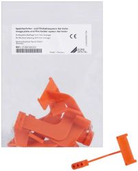 Bissplatten-Bissflügel Color (orange) für 3x4 Folien (Dürr Dental AG)