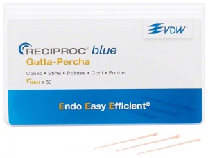 RECIPROC® blue guttapercha tips R50 (VDW)