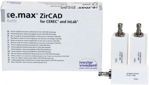 IPS e.max® ZirCAD CEREC/inLab LT B45 A3 (Ivoclar Vivadent GmbH)