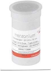 MENZANIUM® draadstangen veerhard - 0,6 x 75 mm (Scheu-Dental)