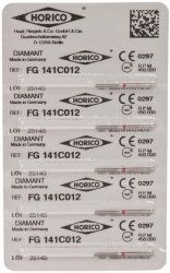 Diamant FG 141C Verpakking 5 st. rood ISO 012 (Horico)