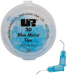 Blue Micro Tip Verpakking met 20 stuks (Ultradent Products Inc.)