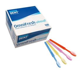 OmniFresh Ultrasoft tandenborstels voor eenmalig g sortiert 4-Farben (Omnident)