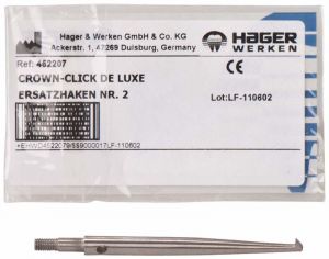 Crown Click® De Luxe instrumentopzetstuk Nr. 2 kurz (Hager&Werken)