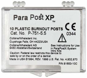 ParaPost® XP™ Ausbrennstifte 10er Gr. 5.5 violett (Coltene Whaledent)