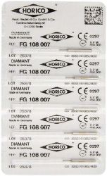 Diamant FG 108 Verpakking 5 st. ISO 007 (Horico)