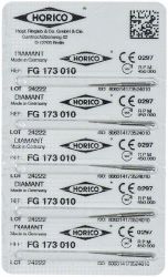Diamant FG 173 Verpakking 5 st. ISO 010 (Horico)