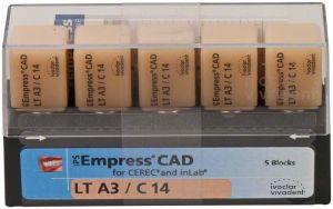 IPS Empress CAD LT C14 A3 (Ivoclar Vivadent GmbH)