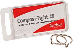 Composi-Tight Gold Ring, kurze Füsse (Garrison Dental Solutions)