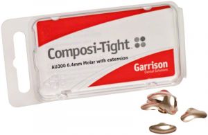 Composi-Tight Gold Matrijzen groot-cervicaal 6,4 mm (Garrison Dental Solutions)