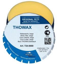 Thowax kleefwax Potje 70g beige (Yeti Dentalprodukte)