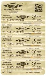 Löwenschleifer AuFG 199F Verpakking 5 st. ISO 012 geel (Horico)