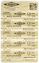 Löwenschleifer AuFG 257F Verpakking 5 st. ISO 018 geel (Horico)