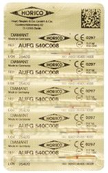 Löwenschleifer AuFG 540C Verpakking 5 st. rood ISO 008 (Horico)