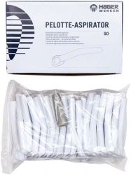 Pelotte-aspirator wit (Hager & Werken)