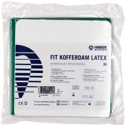 Fit Kofferdam® Latex 150 x 150mm medum (Hager&Werken)