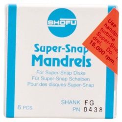Super-Snap® mandrel FG-schacht (Shofu Dental)