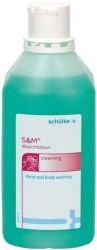 S&M waslotion 1 liter dispenserfles (Schülke & Mayr)
