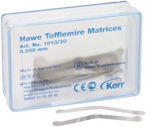 Hawe Tofflemire matrices 1013/30 0,05mm dünn (Kerr)